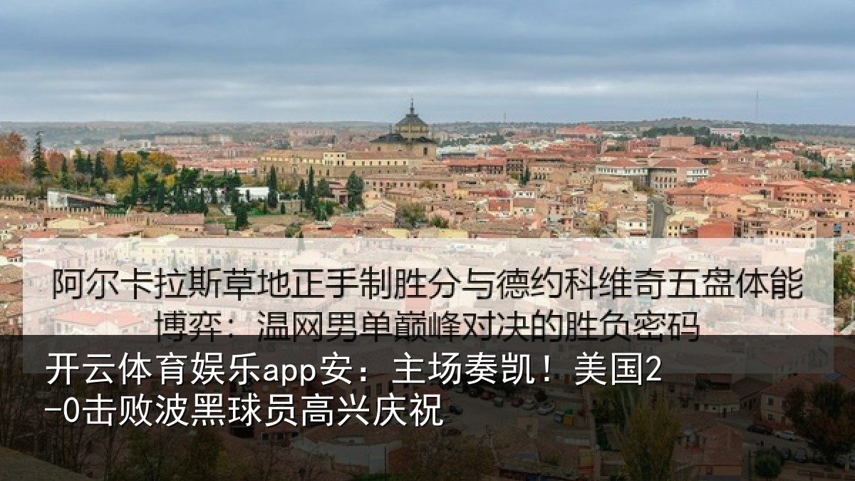 开云体育娱乐app安:主场奏凯!美国2-0击败波黑球员高兴庆祝